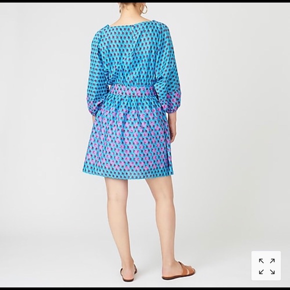 NWOT JCREW Dolman Sleeve Dress - Picture 2 of 5